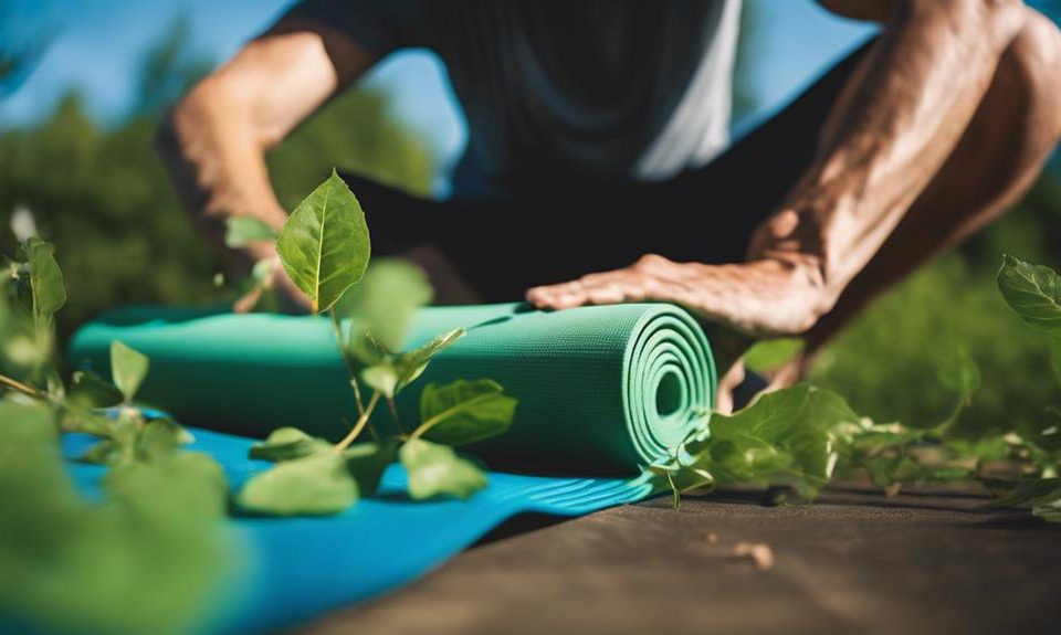 umweltbewusste entscheidungen bei yogamatten