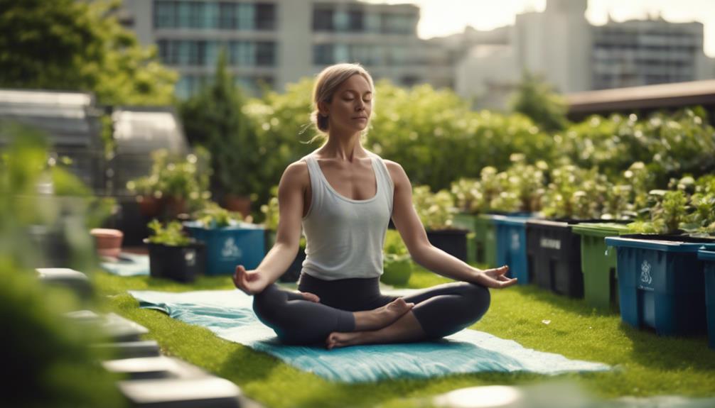 yoga und umweltbewusstsein verbinden